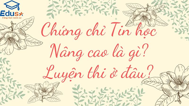 Chứng chỉ Tin học Nâng cao là gì? Luyện thi ở đâu?