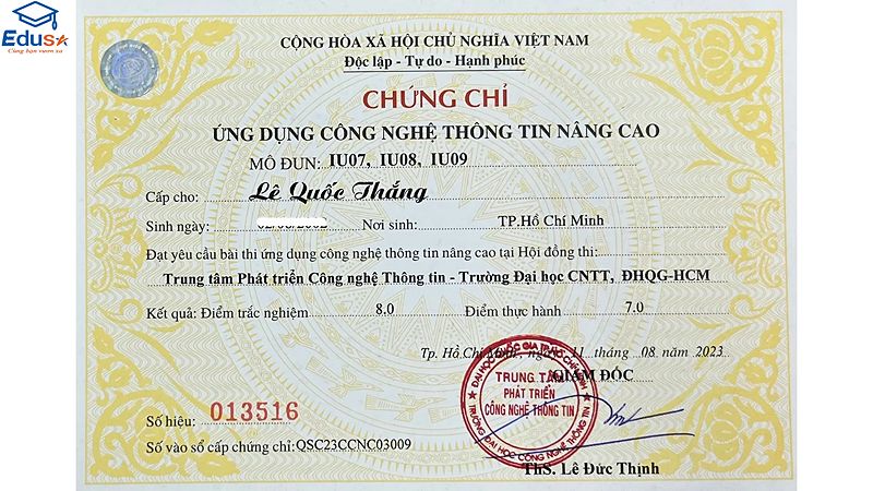 Đối tượng nào cần chứng chỉ Tin học Nâng cao?